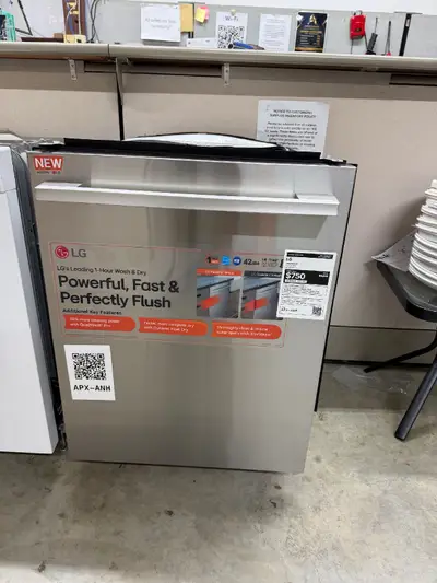 APX-ANH — LG LDNTH753S Dishwasher, Stainless Steel, front — Jefferson City