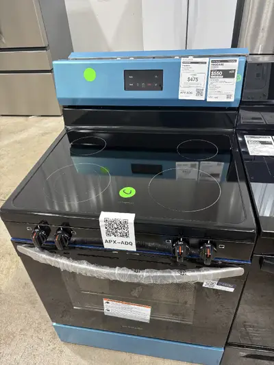 APX-ADQ — Frigidaire FCRE3050BSA Electric Range, Stainless Steel, front — Columbia